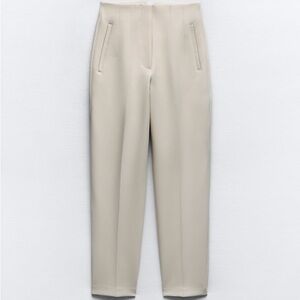 Zara High Waisted Trousers, M